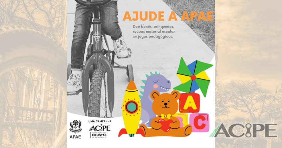 Acipe inicia campanha de aniversário da APAE Petrópolis