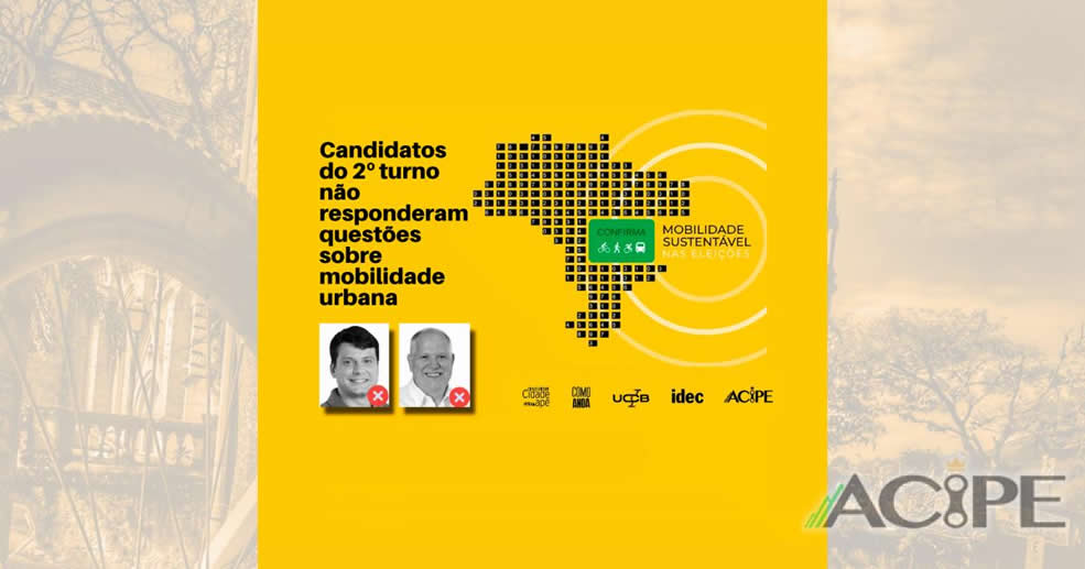 Candidatos a prefeito no 2º turno não participam de entrevista sobre Mobilidade Urbana