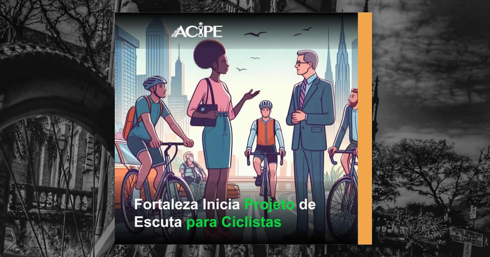 Fortaleza Inicia Projeto de Escuta para Ciclistas