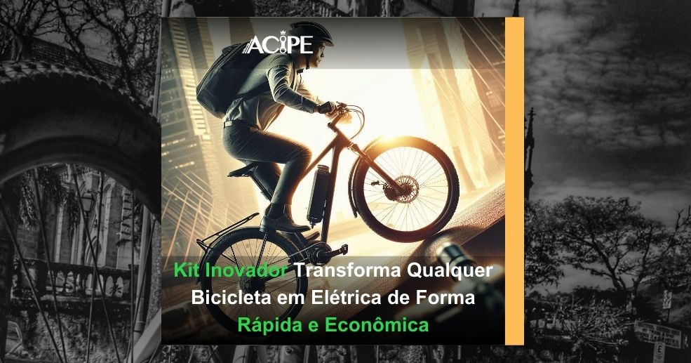 Kit Inovador Transforma Qualquer Bicicleta em Elétrica de Forma Rápida e Econômica