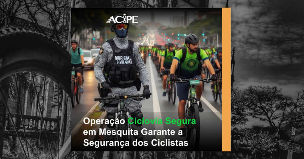 Operação Ciclovia Segura em Mesquita Garante a Segurança dos Ciclistas